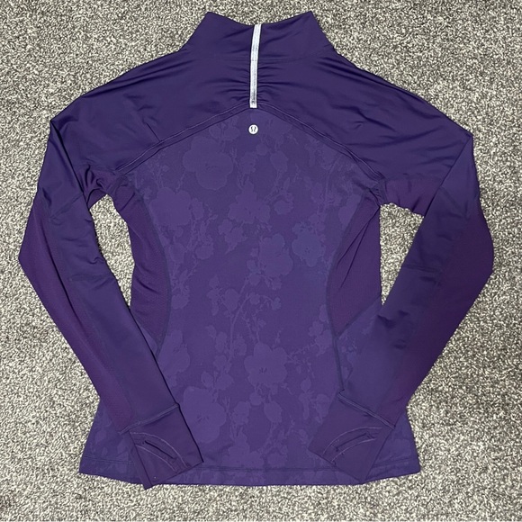 lululemon athletica Half Zip Running Jacket Size 8 - Picture 3 of 10